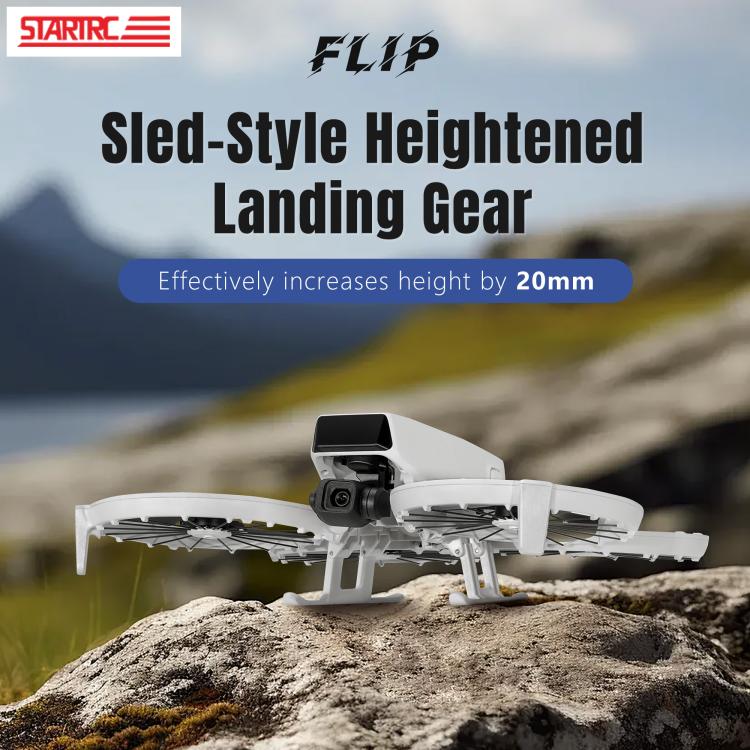 For DJI Flip STARTRC Folding Anti-fall Anti-dirt Heightened Landing Gear Training Rack, For DJI Flip For DJI Flip STARTRC Folding Anti-fall Anti-dirt Heightened Landing Gear Training Rack, For DJI Flip